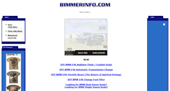 Desktop Screenshot of bimmerinfo.com