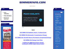 Tablet Screenshot of bimmerinfo.com